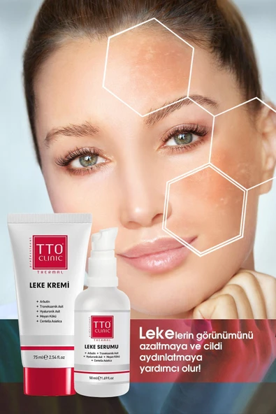 Tto CLINIC LEKE KREMİ 75ML + LEKE SERUMU 50ML - Resim 4