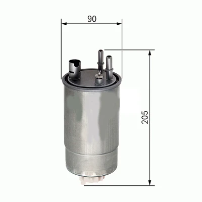 YAKIT FİLTRESİ DOBLO 1.9JTD 01- - FIORINO 1.3D MTJ 08- - GRANDE PUNTO 1.3D MTJ 05- - PUNTO EV 77363804-1542785-1578143 ürün görseli