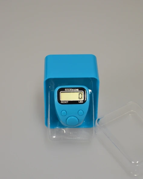 Özel Kutulu Mini Işıklı Zikirmatik– Şık Tasarım, Resetlenebilir, Taşınabilir Tesbih Sayaç - Resim 7