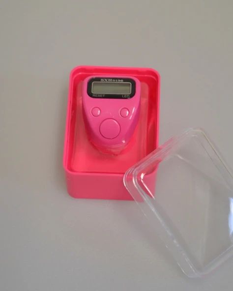 Özel Kutulu Mini Işıklı Zikirmatik– Şık Tasarım, Resetlenebilir, Taşınabilir Tesbih Sayaç - Resim 2