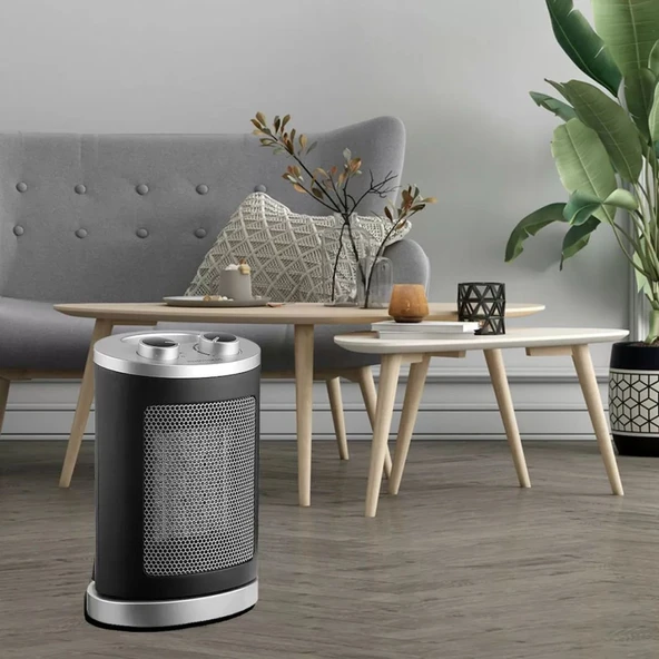 2 Kademeli Seramik Fanlı Isıtıcı 1500W - 2