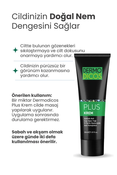 Tto Akne ve Rozasea Bakım Seti Temizleme Jeli Dermodicos Plus - Resim 4