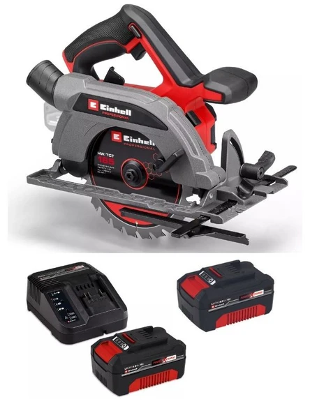 Einhell TP-CS 18/165 Li BL 2x4.0ah PROFESYONEL Akülü Kömürsüz Daire Testere ürün görseli