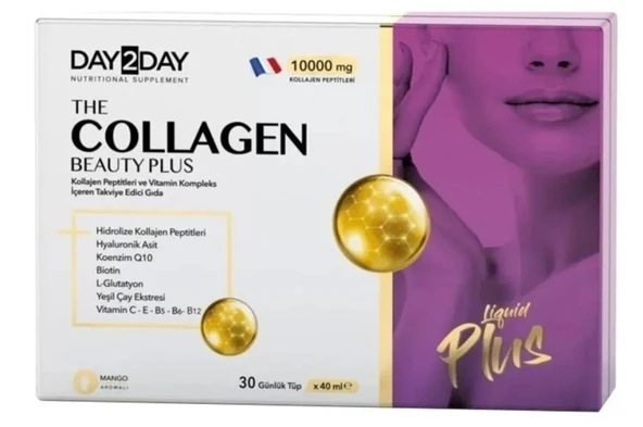 Day2Day The Collagen Beauty Plus 40ml | 30 Flakon Mango Aromalı ürün görseli