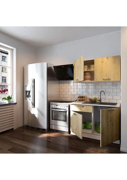 Ahenk Hazır Mutfak Dolabı Tezgah Dahil - 2
