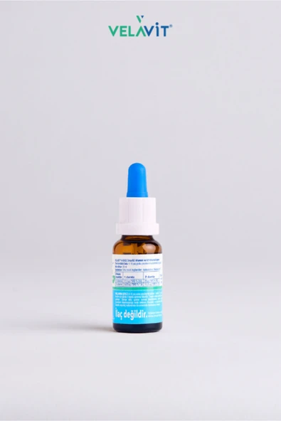 Velavit V-D3K2 Drop Damla 20 ml - Resim 4
