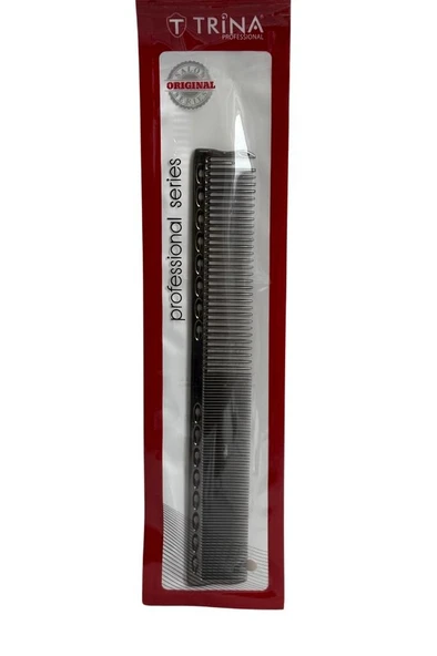 Trina Alüminyum Saç Tarağı Premium 19,5 cm Antrasit Renk ürün görseli