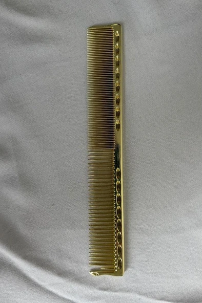 Trina Alüminyum Saç Tarağı Premium 19,5 cm Altın Sarı Renk - 3