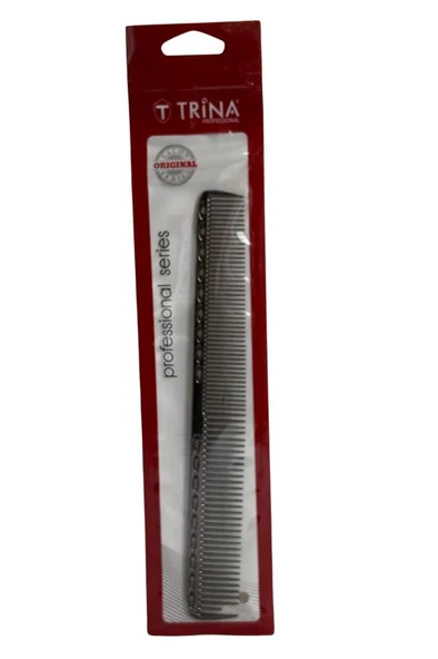 Trina Profseyonel Alüminyum Tarak 21 cm Antrasit - Resim 2