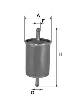YAKIT FİLTRESİ ESCORT V-VI-VII-FIESTA III-IV-MONDEO I-II-TRANSİT 95 x 7061254-92FB9155AA-XS619155AA ürün görseli