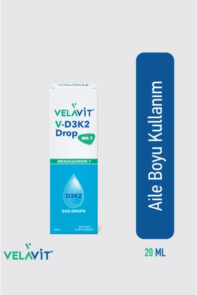 Velavit V-D3K2 Drop Damla 20 ml ürün görseli