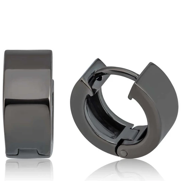 BlackCraft Gümüş Halka Erkek Küpe (BC-79E296) ürün görseli 1