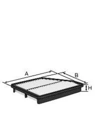 HAVA FİLTRESİ CIVIC IX 1.4 i-VTEC 12 > x 17220R3RE01 ürün görseli