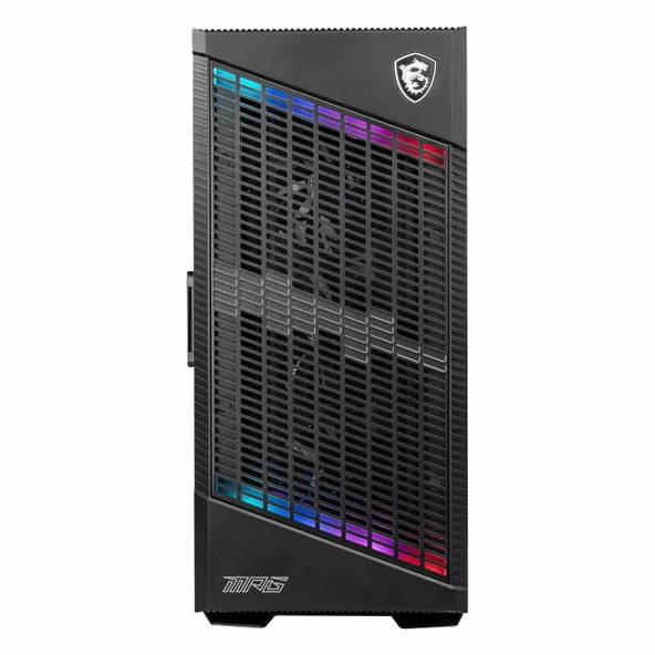 MSI MPG Velox 100P Airflow USB 3.2 ARGB eATX Mid Tower Siyah Kasa - Resim 2