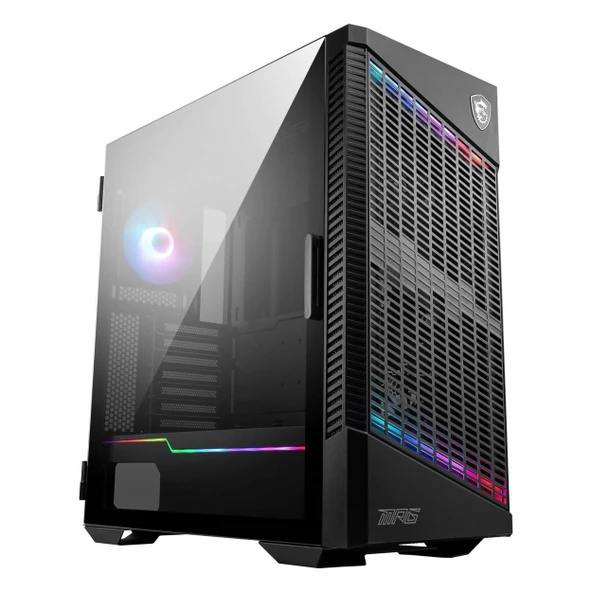 MSI MPG Velox 100P Airflow USB 3.2 ARGB eATX Mid Tower Siyah Kasa ürün görseli 1