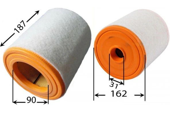 HAVA FİLTRESİ AUDI A7 4GA/GF 3.0 TDI 313HP 11 > x 4G0133843 ürün görseli