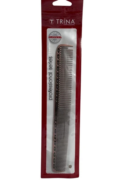 Trina Profseyonel Alüminyum Tarak 21 cm Bronz - 2