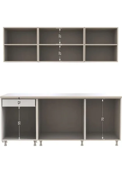 Tdesıgno Rüya Mutfak 200 cm Tezgah Dahil - Resim 5