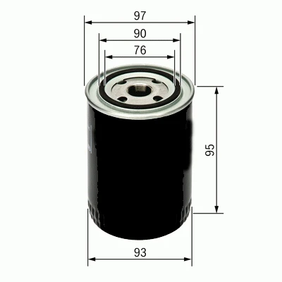 YAĞ FİLTRESİ FIESTA 1.8DI-FOCUS 1.8TDCI-1.8DI/TDDİ-1.8T-CONNECT 02>14 1.8TDCI TRANSIT T15-T12 2.5TD 95>01 4M5Q6714BA-4M5Q6714B1A-1322152 ürün görseli