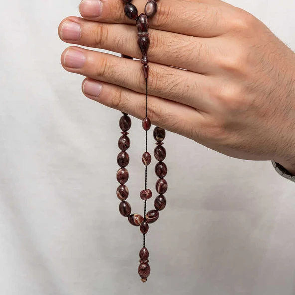 BlackCraft Sıkma Kehribar Tesbih (BC-1DBBA2) - 2