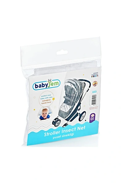 Babyjem Puset Sinekliği Beyaz - Resim 2