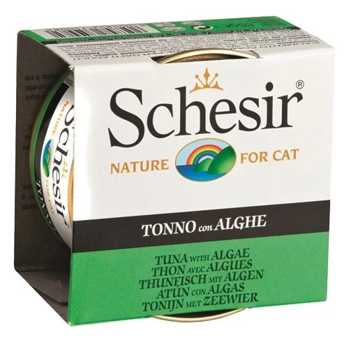 Schesir Ton Balıklı ve Yosunlu Jöleli Kedi Konservesi 85 Gr ürün görseli 1