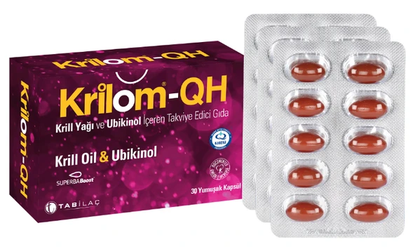 Tab İlaç Krilom-QH 30 Softjel ürün görseli