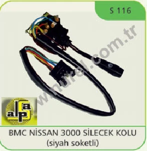 SİLECEK KOLU-NISSAN 3000/BMC TM30 YM  -SİYAH SOKET- - NUREL-S116 - 1