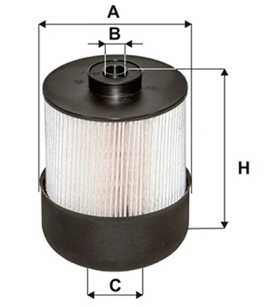 YAKIT FILTRESI MERCEDES CITAN OM607 W415 12> . RENAULT CLIO IV 12> CAPTUR I 13> EXPRESS 21> K9K 1.5 dCi A6070900752-164099594R ürün görseli