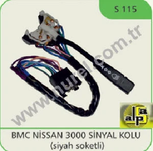 SİNYAL KOLU BMC TM 30  YM -SİYAH SOKET- - NUREL-S115 - 1
