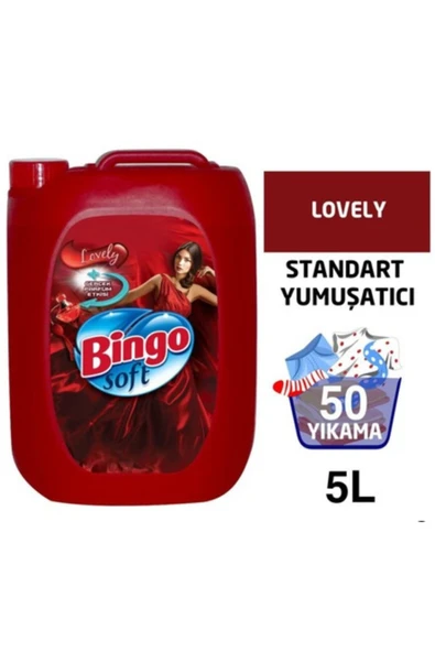 Soft Sıvı Çamaşır Yumuşatıcı Lovely 5 lt 4 Adet - 2