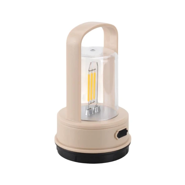 Panther 600 Lümen USB Şarjlı Solar Kamp Lambası PT-382 - 3