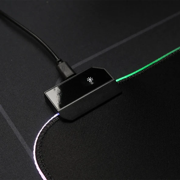 EXVEGA RGB Gaming Mousepad 80×30 - Resim 5