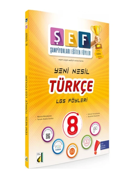 Damla Yayınevi Yeni Nesil Türkçe LGS Föyleri - 8. Sınıf ürün görseli