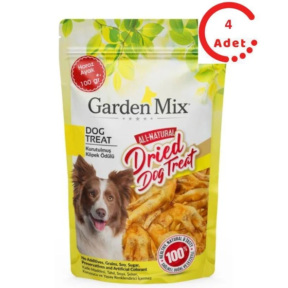 Garden Mix Kurutulmuş Horoz Ayak 100 Gr x 4 Adet ürün görseli 1
