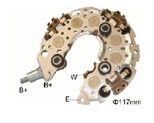 DİYOT TABLASI-ND 117MM TOYOTA TUNDRA V8-4.7 (12X50AMP.) - YGT-ND23034C ürün görseli 1