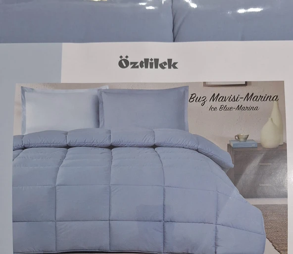 Özdilek Çift Kişilik Ranforce Buz Mavisi Marina