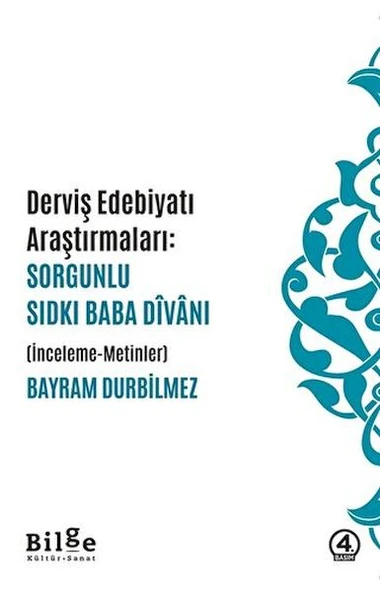 Dervis Edebiyatı Araştırmaları Sorgunlu Sıdkı Baba Divanı ürün görseli