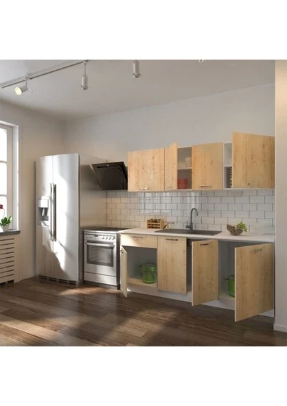 Piraye Mutfak 200 cm Tezgah Dahil - Resim 3