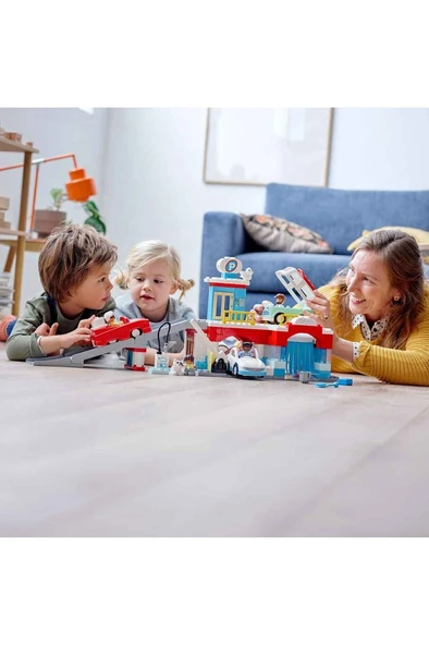 LEGO Duplo Otopark Ve Oto Yıkama 10948