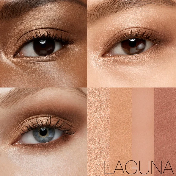 NARS Quad Eyeshadow - Göz farı paleti - Laguna - Resim 2