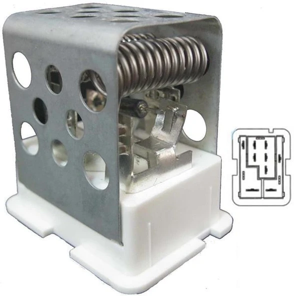 KALORİFER REZİSTANSI ASTRA G-ZAFIRA A 98>04 1.4-1.6 16V - ASTRA H 04>10 1.4-1.6-1.8 1845795-90560362-93180051-6845782 ürün görseli