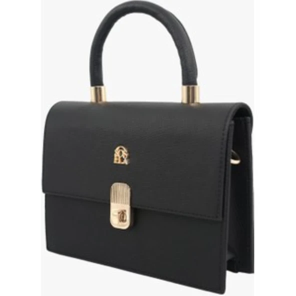 Bayan Çarpraz Askılı Çanta 67-7134 Siyah - Resim 3