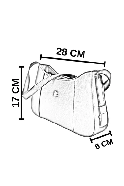 Bayan Çarpraz Askılı Çanta 67-7136 - Resim 10