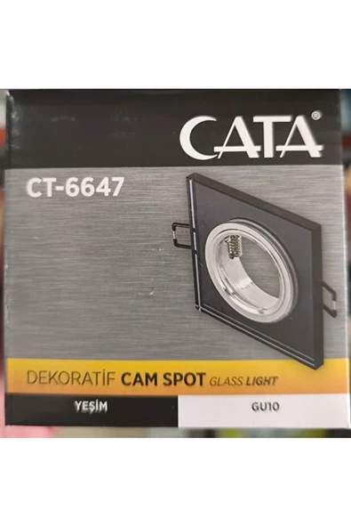 Yeşim Dekoratif Cam Spot  GU10 Uyumlu - 3