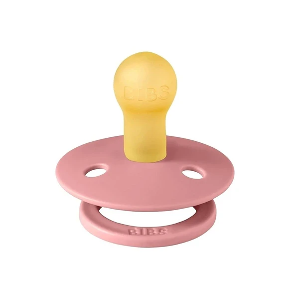 Bibs Colour Kauçuk Emzik 0-6 Ay Dusty Pink - 4