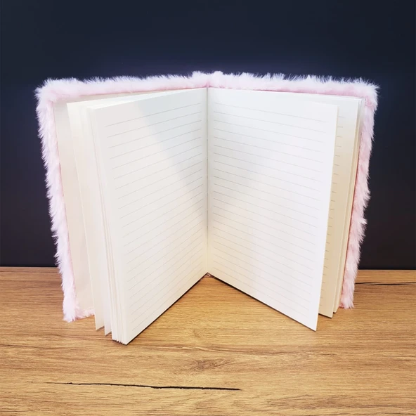 Peluş Defter 1 Adet - Resim 2