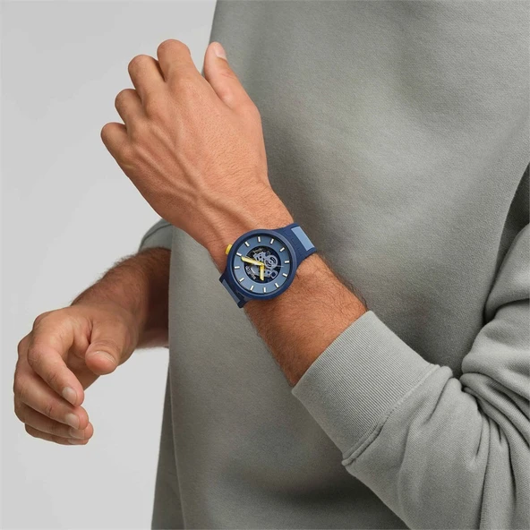 Swatch SB05N117 Erkek Kol Saati - Resim 4