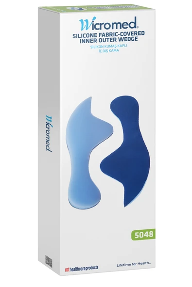 wicromed Silikon Kumaş Kaplı İç Dış Kama Ortopedik MT5048