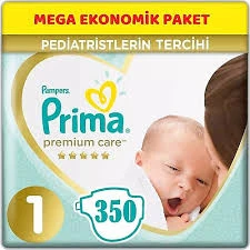 PRİMA PREMİUM CARE NO:1 EKONOMİK PAKET (YENİDOĞAN) 2/5 KG 350 ADET ürün görseli